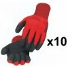 SINGER FRERES 10 Paires De Gants Polyamide Enduit PVC NYMR15CFTN SINGER - Taille: 10 -SINGER FRERES Soldes 12176237 1