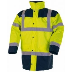 SINGER FRERES Parka Matelassee 4 En 1 Piana Jaune Fluo/marine T03 19445-jf-3