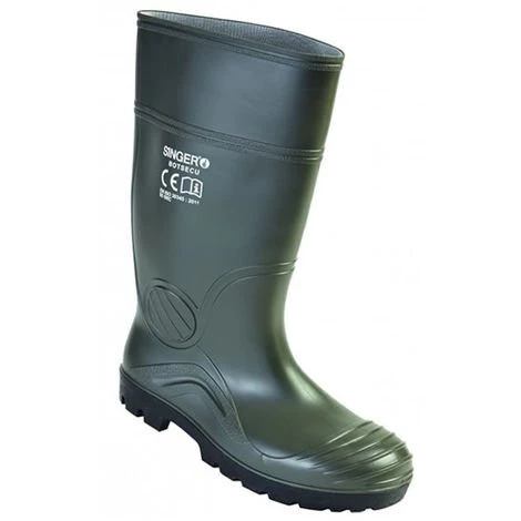 SINGER FRERES Bottes SINGER PVC Verte S5 SRC - Embout Acier - Taille 39 - BOTSECU 3 SINGER FRERES Bottes SINGER PVC Verte S5 SRC - Embout Acier - Taille 39 - BOTSECU