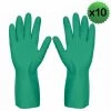 SINGER FRERES Lot De 10 Paires De Gants Nitrile Protection Chimique 33cm NIT15 SINGER - Taille: 9