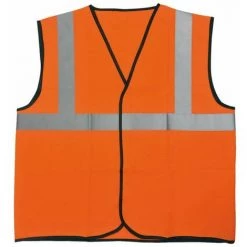 SINGER FRERES Gilet Hivi Orange Fluo T5