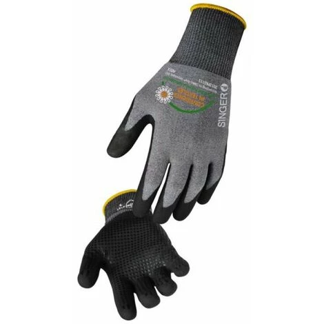 SINGER FRERES 10 Gant Paume Enduite Nitrile Foam + Picots Nymfit T08 3 SINGER FRERES 10 Gant Paume Enduite Nitrile Foam + Picots Nymfit T08