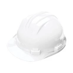 SINGER FRERES Casque De Chantier SINGER En Polyéthylène - Blanc - CAS5RSW - Blanc