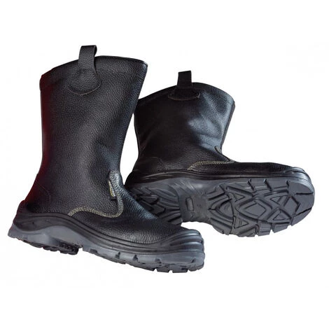 SINGER FRERES Botte Fourrée SINGER Cuir Noir S3 SRC - Taille 40 - BREME - Noir 4 SINGER FRERES Botte Fourrée SINGER Cuir Noir S3 SRC - Taille 40 - BREME - Noir – Image 2