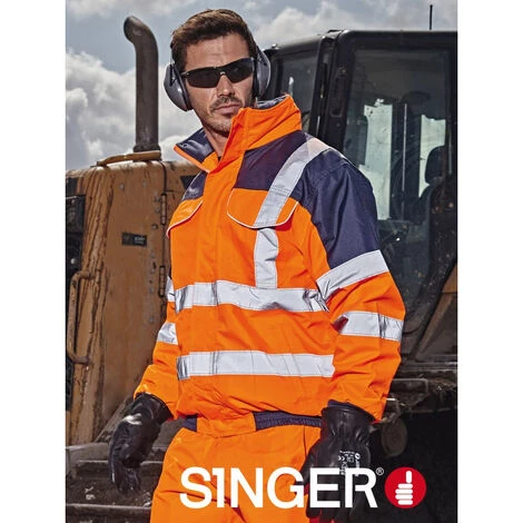 SINGER FRERES Blouson SINGER Haute Visibilité - Type Aviateur - Taille XL - BLAVIO 3 SINGER FRERES Blouson SINGER Haute Visibilité - Type Aviateur - Taille XL - BLAVIO