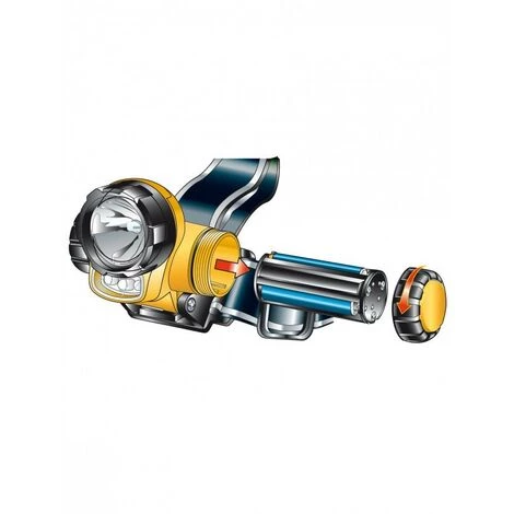 SINGER FRERES Lampe Frontale Led/Xenon Etanche SINGER Professionnelle 4 Positions 3 Piles 1,5 V AAA Fournies 6 SINGER FRERES Lampe Frontale Led/Xenon Etanche SINGER Professionnelle 4 Positions 3 Piles 1,5 V AAA Fournies – Image 5