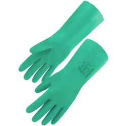 SINGER FRERES Gants Nitrile Vert Floqué 30 Cm SINGER T.10 - NIT153810 -SINGER FRERES Soldes 48814599 3