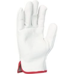 SINGER FRERES SINGER - Paire De Gants Tout Fleur De Bovin - Coloris Naturel - Serrage élastique - Taille 11 - 56GN10