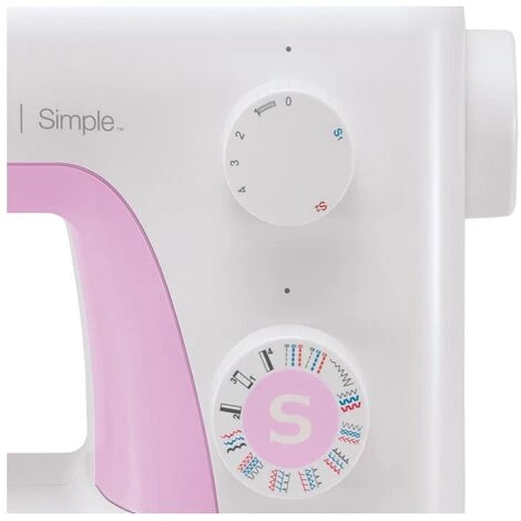 SINGER FRERES Singer 3223 Machine à Coudre Simple 70 Watts 700 Tr/min Longueur De Point 4 Mm 23 Types De Coutures Blanc/rose 3 SINGER FRERES Singer 3223 Machine à Coudre Simple 70 Watts 700 Tr/min Longueur De Point 4 Mm 23 Types De Coutures Blanc/rose