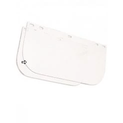 SINGER FRERES Visière Large Polycarbonate Incolore SINGER - Pour EVA 805 - 395 X 200mm - ACC805LARG