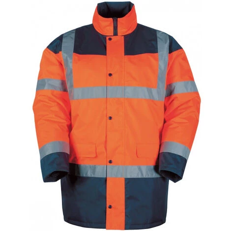 SINGER FRERES Parka Haute Visibilité Orange/Bleu SINGER - T.M - PALOMA02 3 SINGER FRERES Parka Haute Visibilité Orange/Bleu SINGER - T.M - PALOMA02