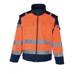 SINGER FRERES Veste Coupe-vent SINGER Haute Visibilité - Doublé Polaire - Taille M - VILMO02 -SINGER FRERES Soldes 60931235 2