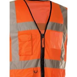 SINGER FRERES Gilet Haute Visibilité Orange Multi-poches SINGER - T.XL - GARO04 -SINGER FRERES Soldes 60931241 2