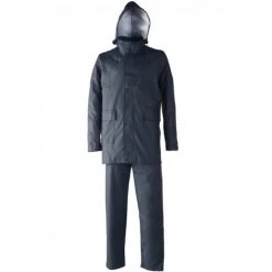 SINGER FRERES Ensemble De Pluie PU/PVC Bleu Marine SINGER - Taille XL - VPLRAINY04 -SINGER FRERES Soldes 6096589 3