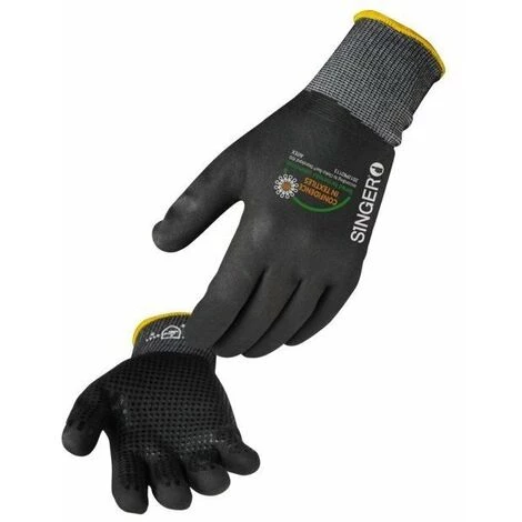 SINGER FRERES 10 Gant Tout Enduit Picots Nitrile Sur La Paume Taille 8 3 SINGER FRERES 10 Gant Tout Enduit Picots Nitrile Sur La Paume Taille 8