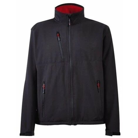 SINGER FRERES Veste Softshell Noir - Rougetaille M 3 SINGER FRERES Veste Softshell Noir - Rougetaille M