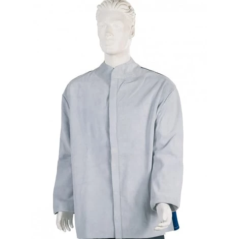 SINGER FRERES Veste SINGER Dos Proban Pour Soudeur - Cuir Croute - Taille M - SOUDAVEPM 3 SINGER FRERES Veste SINGER Dos Proban Pour Soudeur - Cuir Croute - Taille M - SOUDAVEPM