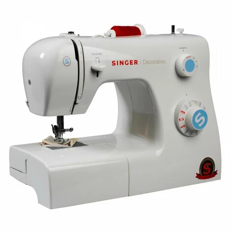 SINGER FRERES Singer Décorative Machine A Coudre - Puissance : 70 W - 31 Points - 19 Programmes - 6 Tetes Griffes Entrainement - Réglage Lo… 4 SINGER FRERES Singer Décorative Machine A Coudre - Puissance : 70 W - 31 Points - 19 Programmes - 6 Tetes Griffes Entrainement - Réglage Lo… – Image 2