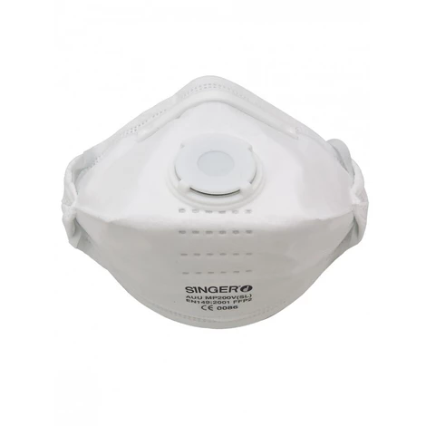 SINGER FRERES Demi-masque Pliable Avec Valve SINGER FFP2 NR D - AUUMP200VSL 3 SINGER FRERES Demi-masque Pliable Avec Valve SINGER FFP2 NR D - AUUMP200VSL