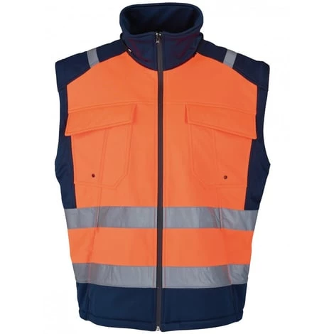 SINGER FRERES Veste Coupe-vent SINGER Haute Visibilité - Doublé Polaire - Taille XL - VILMO04 3 SINGER FRERES Veste Coupe-vent SINGER Haute Visibilité - Doublé Polaire - Taille XL - VILMO04