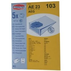 SINGER FRERES SACHET SACS ASPIRATEUR X4 + 1 FILTRE POUR PETIT ELECTROMENAGER SINGER - FL0004-K